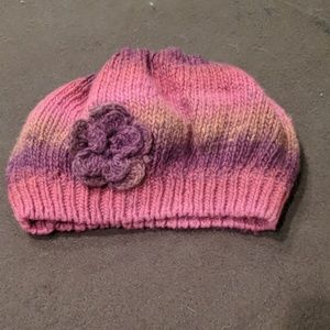 Cute knit toddler hat 3T/4T